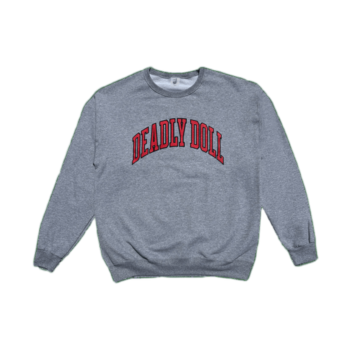 데들리 돌 빌리 고즈 투 컬리지 크루넥 그레이(Deadly Doll Billie Goes To College Crewneck Grey) - 2