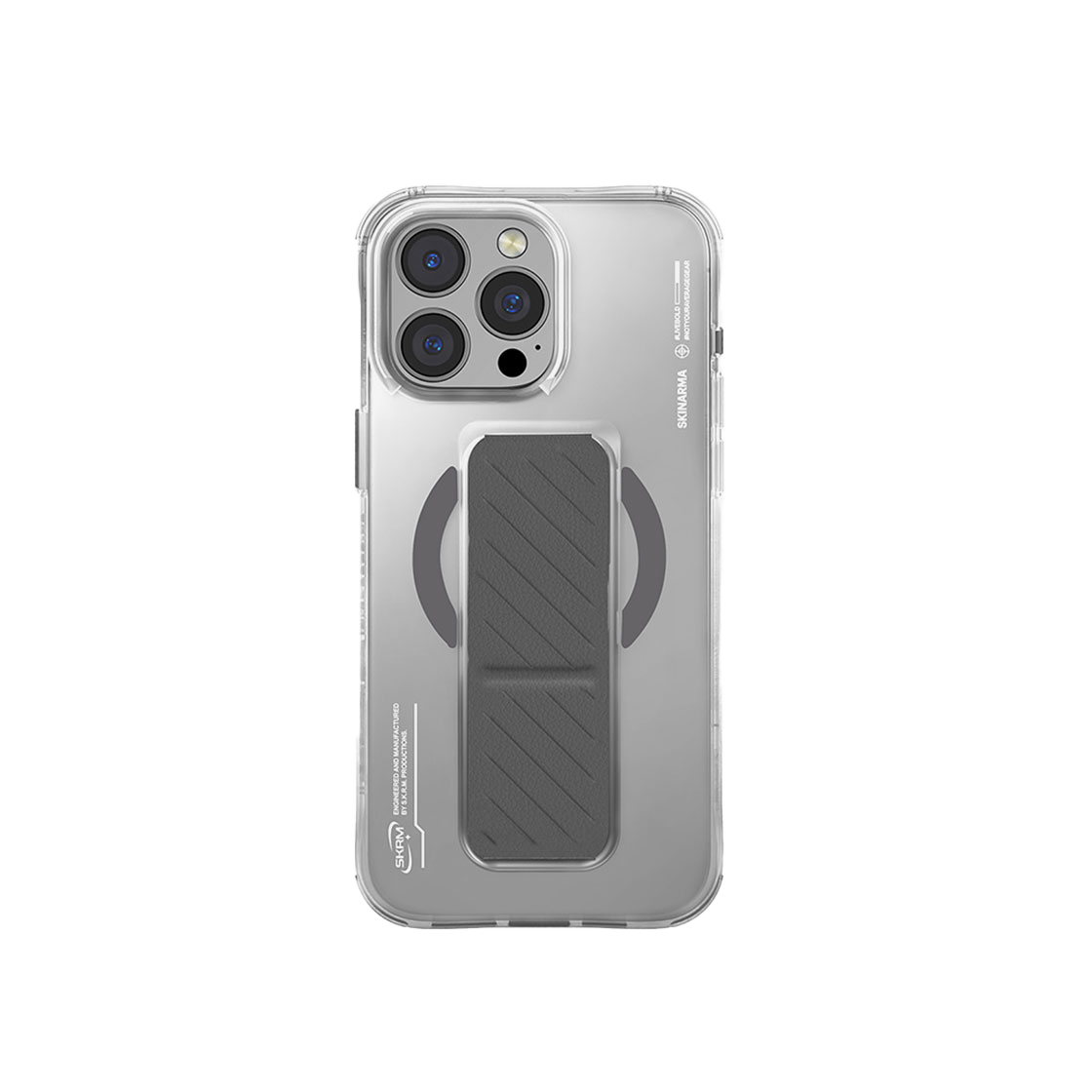 SK-IP16PM-AXON-TIT Skinarma Axon Case for iPhone 16 Pro/16 Pro Max Titanium