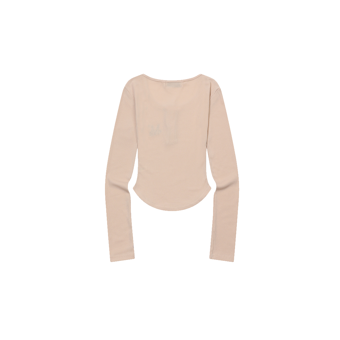 무센트 아니브 유넥 슬림핏 굴림 티 (3컬러) 베이지(MUCENT Aniv U-Neck Slim Fit Long Sleeve T Beige) - 2
