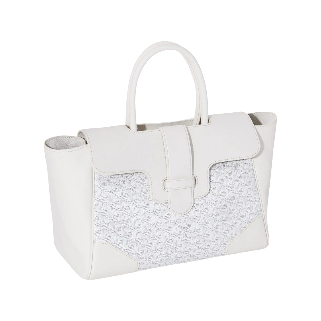 고야드 카바스 사이공 토트백 화이트(Goyard Cabas Saigon Tote Bag White) - 1