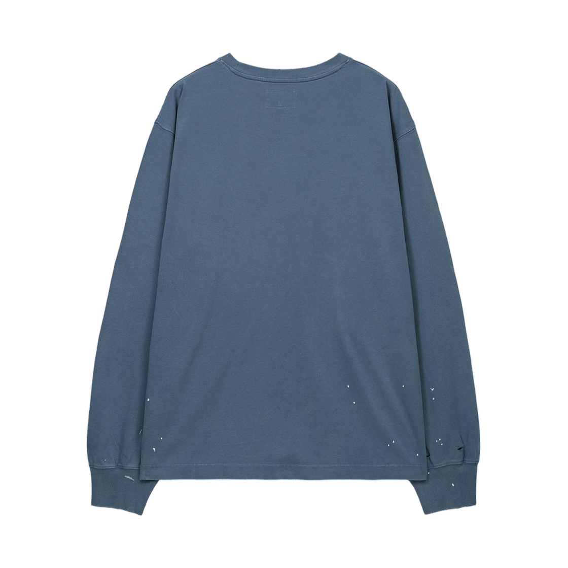 마뗑킴 빈티지 워시드 로고 탑 스모크 블루(Matin Kim Vintage Washed Logo Top In Smoke Blue) - 2