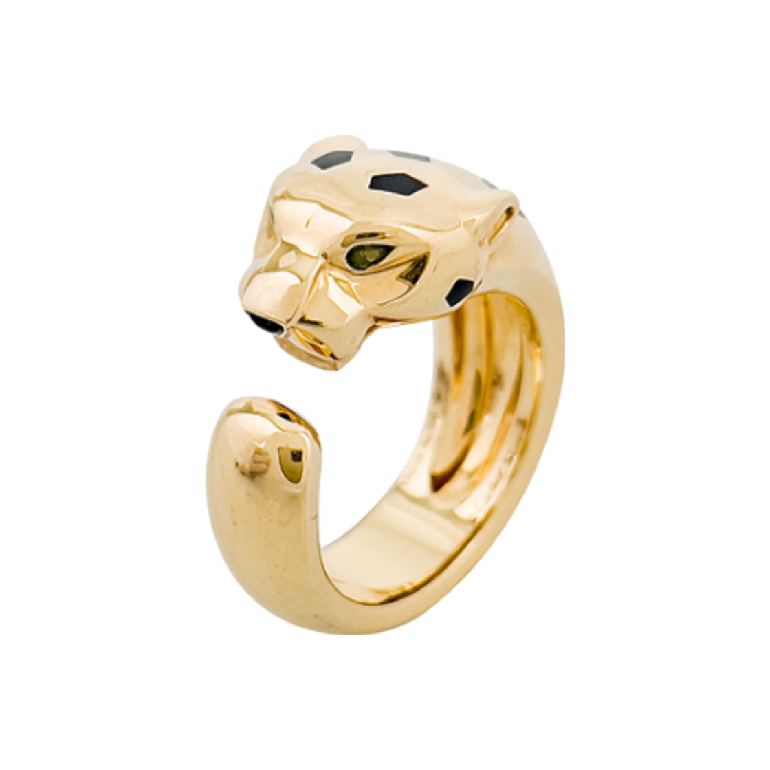 ITQFAHTAHPWL Cartier Panthere de Cartier Medium Ring, Size 52, 18K Yellow Gold