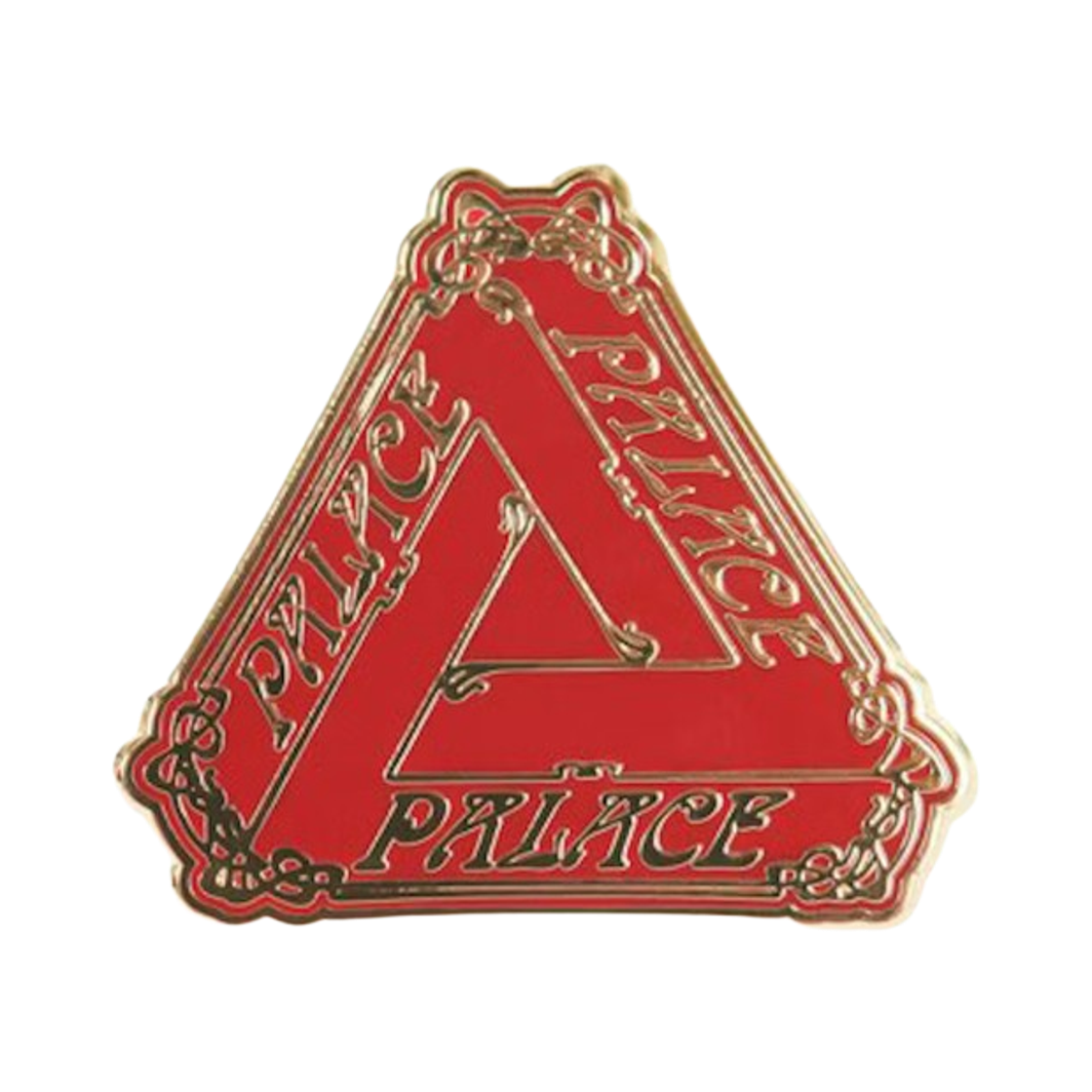 - Palace Tri-Le Beurre Pin Badge Red - 21FW