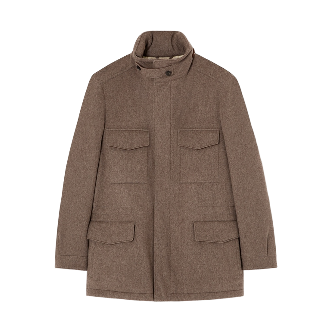 로로 피아나 캐시미어 스톰 시스템 트래블러 필드 자켓 헤이즐넛 멜란지(Loro Piana Cashmere Storm System Traveller Field Jacket Hazelnut Melange)