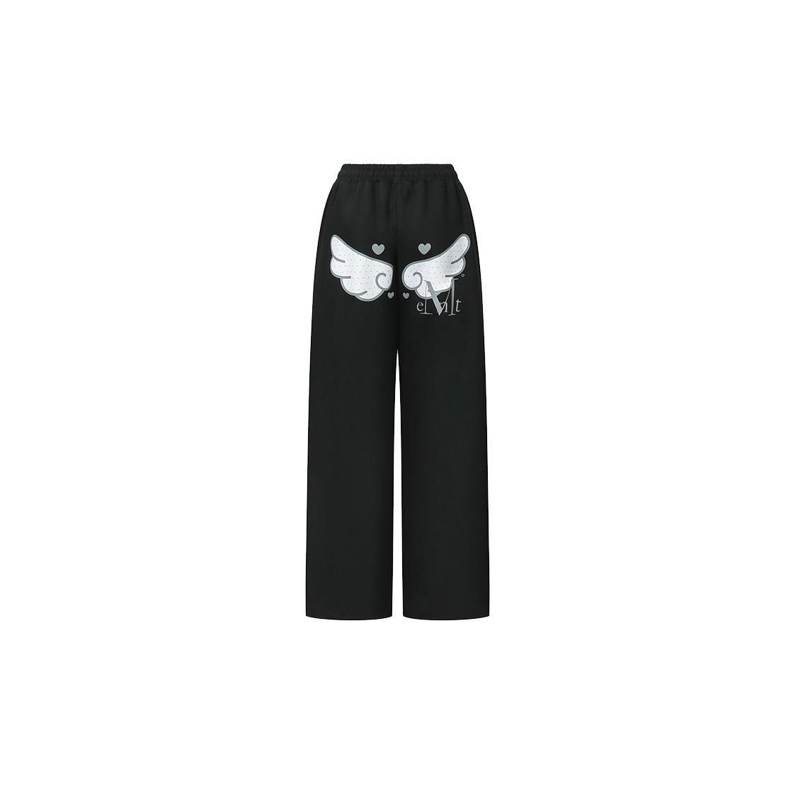 무센트 실프 도트 엔젤 스웻 팬츠 (2컬러) 블랙(MUCENT Sylph Dot Angel Sweat Pants (2Color) Black) - 2