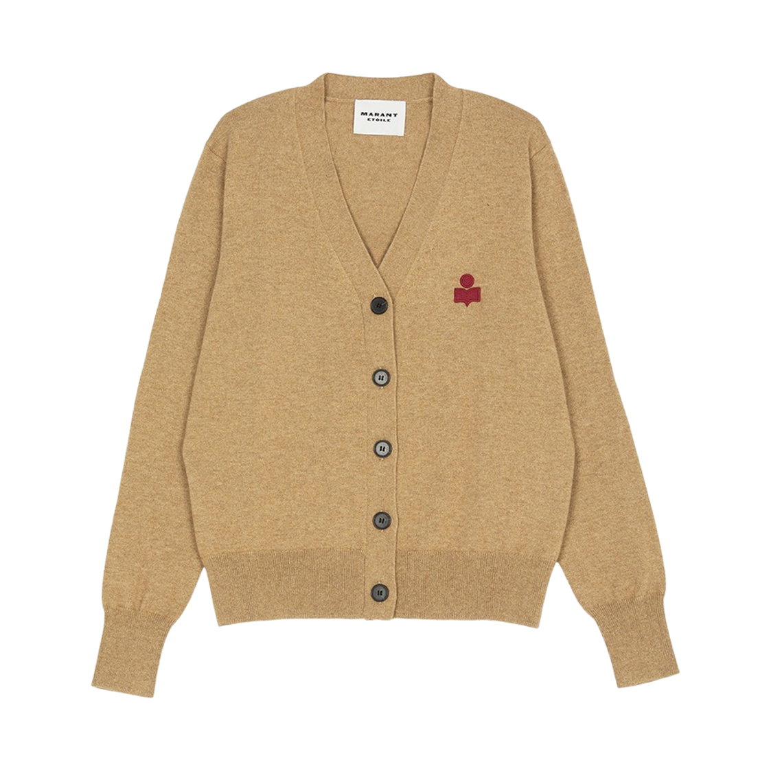 (W) 이자벨 마랑 카리나 가디건 카멜 그라니타 - 26SS((W) Isabel Marant Karina Cardigan Camel Granita - 26SS) - 1