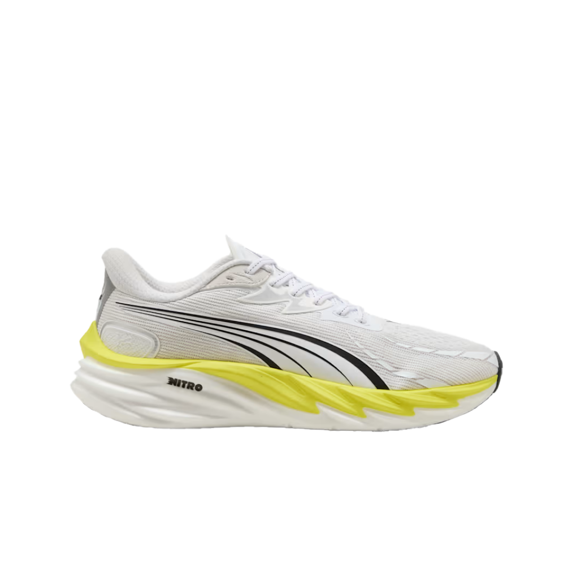 푸마 벨로시티 나이트로 4 AP 화이트 럭스 라임(Puma Velocity Nitro 4 AP White Lux Lime) - 1