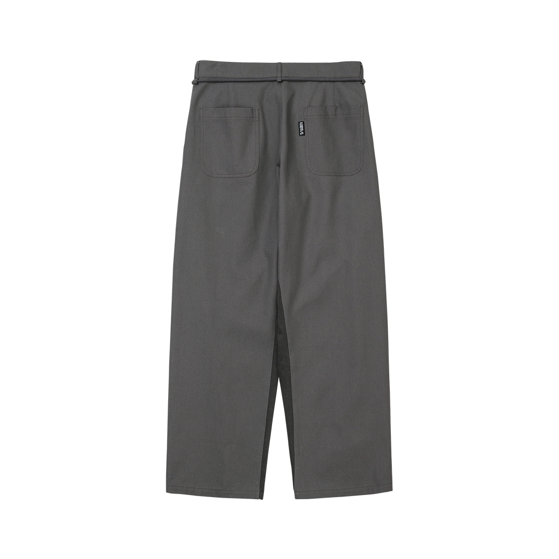 아조바이아조 듀얼 패브릭 하이브리드 팬츠 차콜(AJOBYAJO Dual Fabric Hybrid Pants Charcoal) - 2