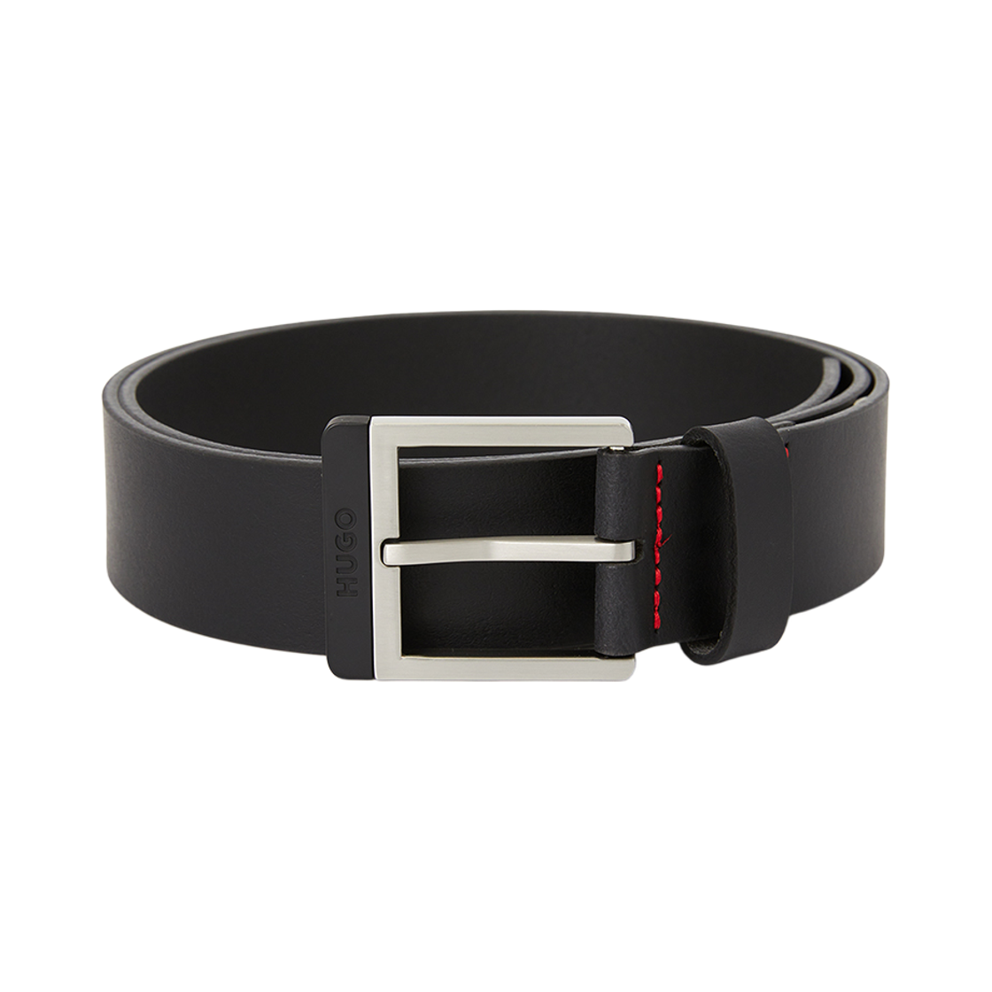 50558785-001 Hugo Boss Leather Belt Black
