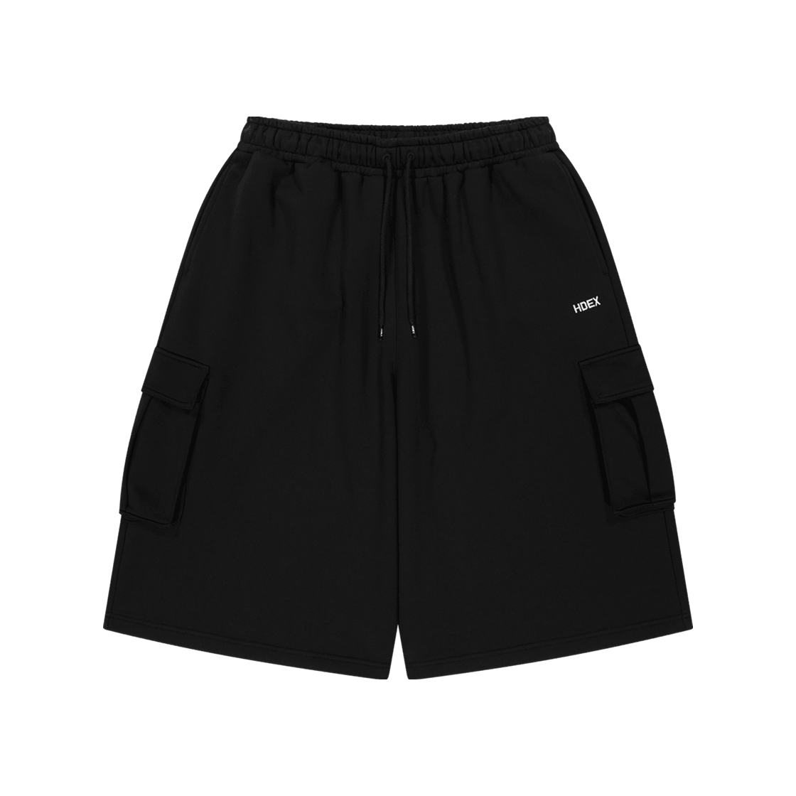 H1AM1MLMS010BK HDEX EZ Cargo Bermuda Sweat Shorts Black