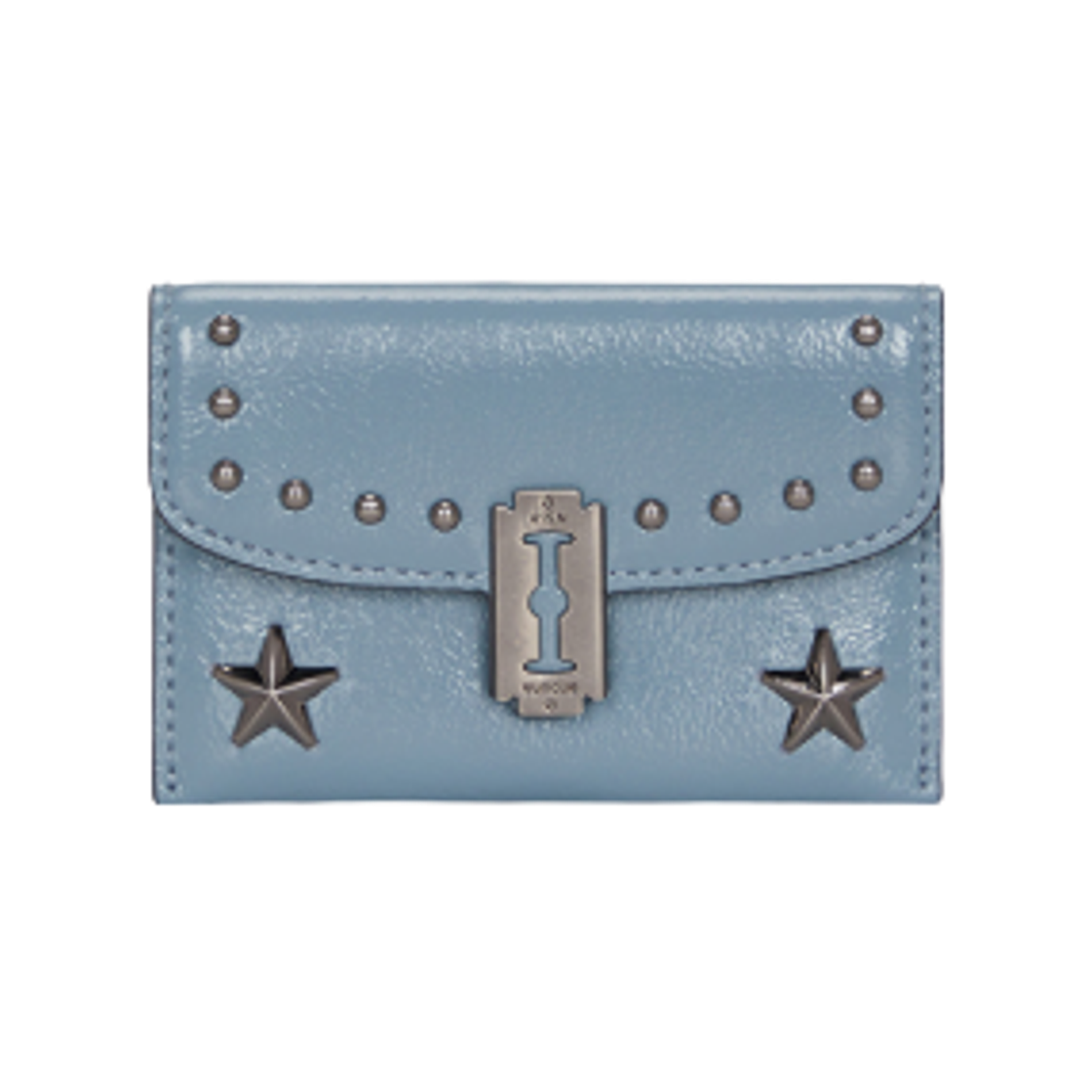 분크 오캄 룬 스타 카드지갑 머디블루(vunque Occam Lune Star Card Wallet Muddy Blue)