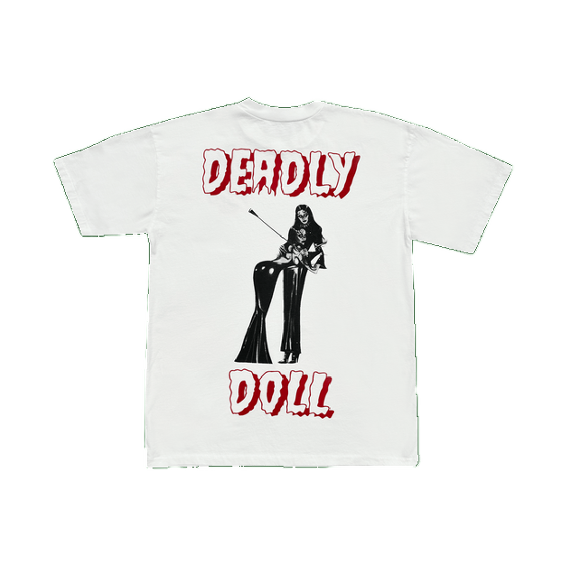 데들리 돌 제이제이 페티시 티셔츠 화이트(Deadly Doll JJ Fetish T-Shirt White) - 1