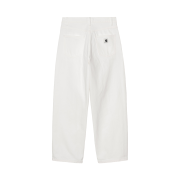 (W) Carhartt WIP Brandon Pant White Rinsed