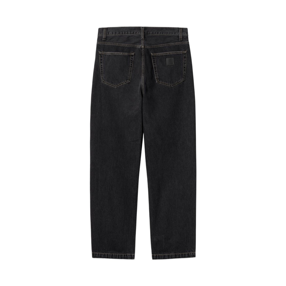 I036728-89-06 Carhartt WIP Aaron Pant Black Stone Washed