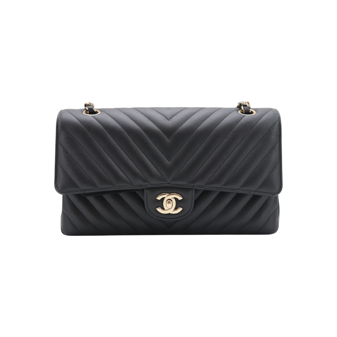 ITT622HWD2KO Chanel Classic Medium Caviar 31 Bag