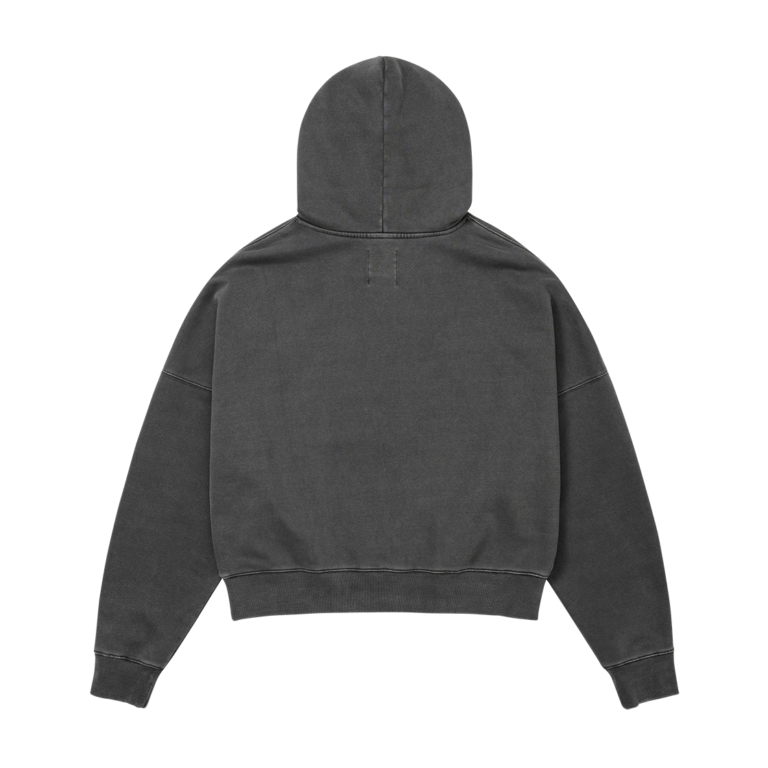 아조바이아조 듀얼 포켓 워시드 후디 차콜(AJOBYAJO Dual Pocket Washed Hoodie Charcoal) - 2