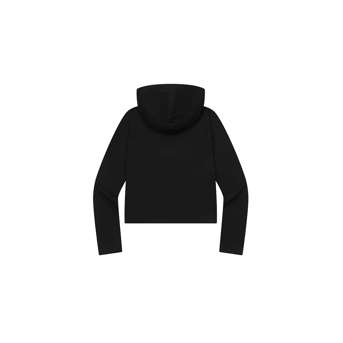 무센트 반타 메탈 로고 스냅 버튼 후드티 블랙(MUCENT Vanta Metal Logo Snap Button Hood T Black) - 2