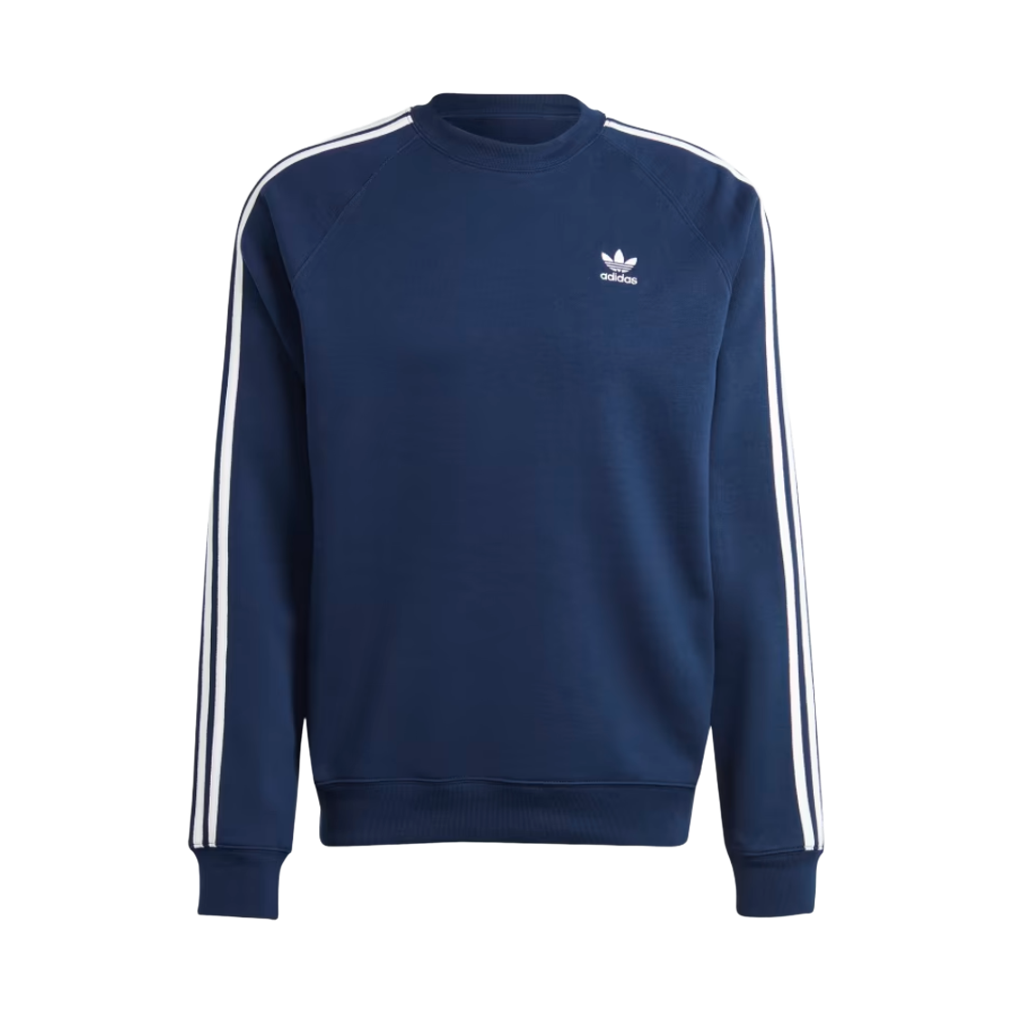 아디다스 아디컬러 클래식 삼선 크루 나이트 인디고 - KR 사이즈(Adidas Adicolor Classic 3-Stripes Crew Night Indigo - KR Sizing) - 1