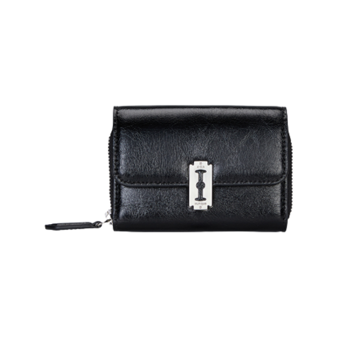 분크 퍼펙 에센스 지퍼 카드지갑 블랙(vunque [RENEWAL] Perfec Essence Zipper Card Wallet Black)
