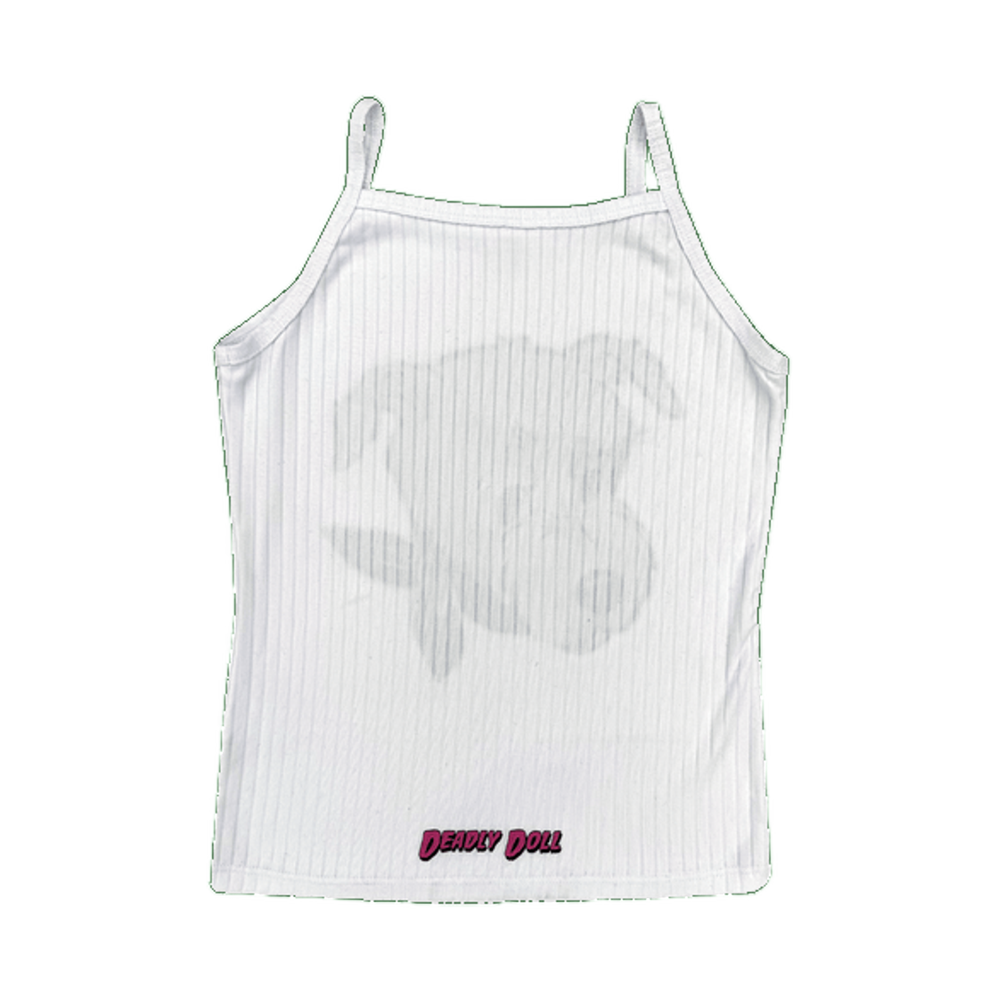 데들리 돌 화이트 빌리 캐미 탑 화이트((W) Deadly Doll White Billie Cami Top White) - 2