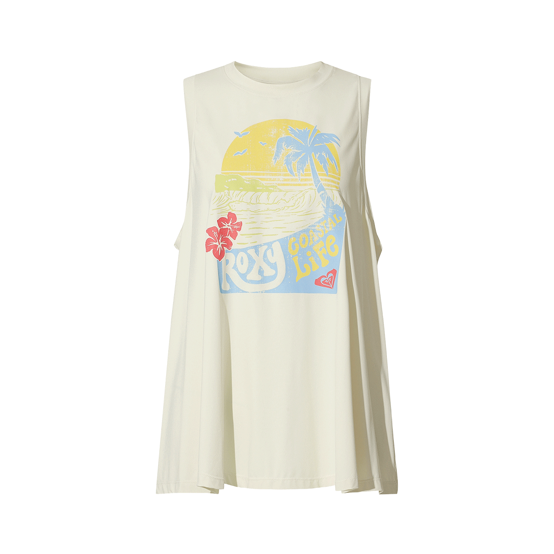 록시 톨오버사이즈 A라인 뒷트임 슬리브리스 래쉬가드 (RG21RE509COC)(ROXY Talloversize A-Line Sleeveless Rashguard (RG21RE509COC))