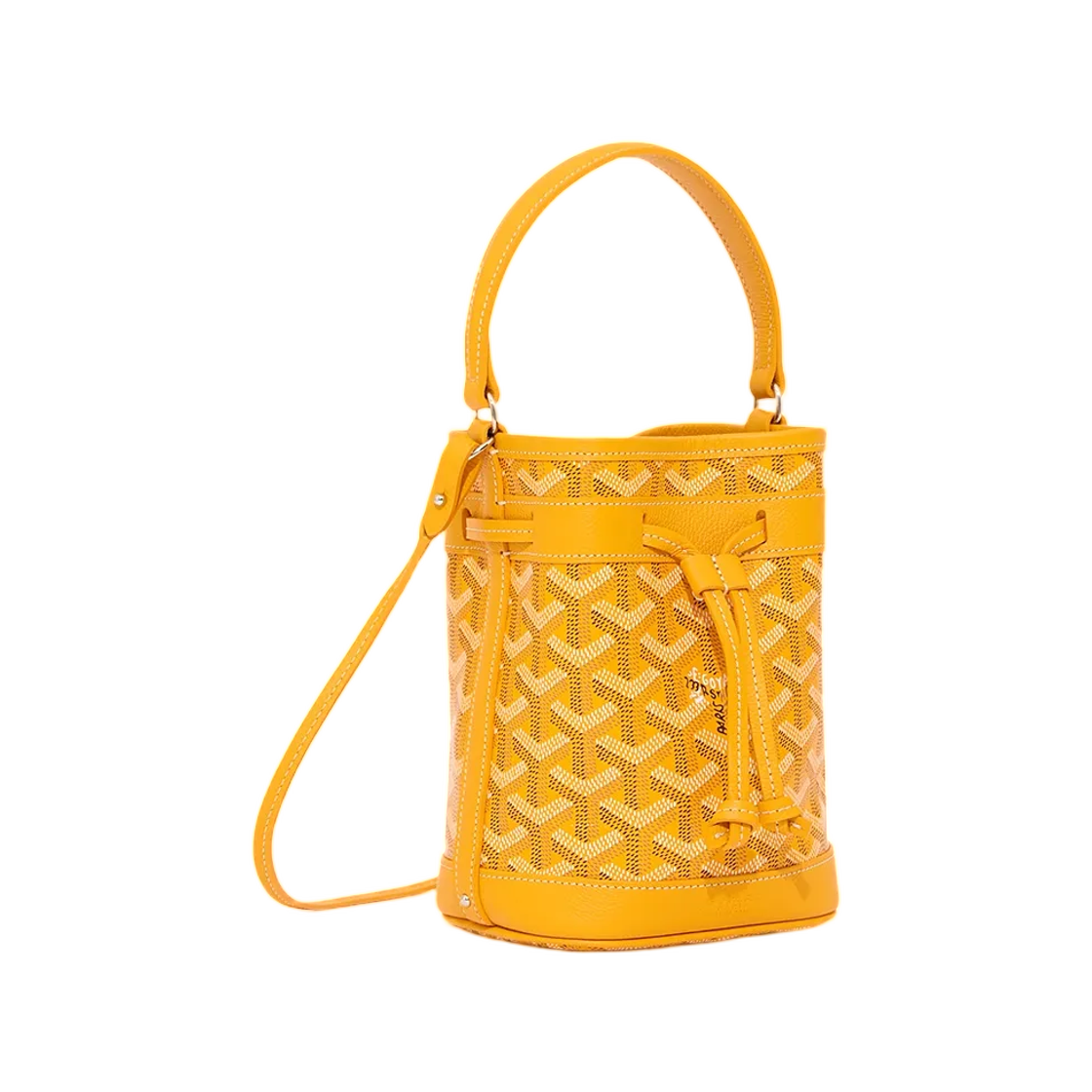 - Goyard Petit Flot Bucket Bag Yellow
