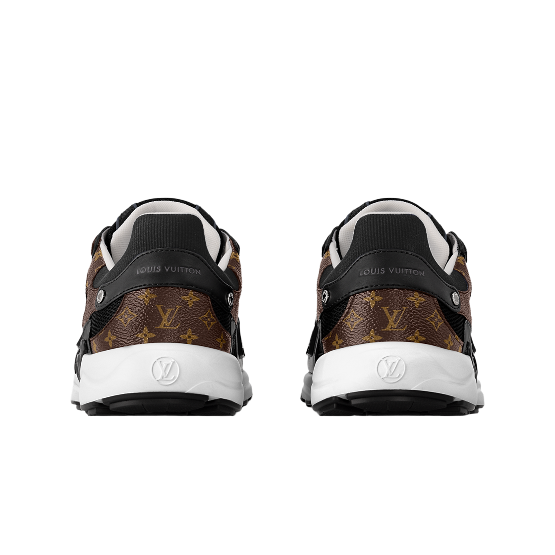 (W) 루이비통 LV 올림피아 스니커즈 블랙((W) Louis Vuitton LV Olympia Sneakers Black) - 3