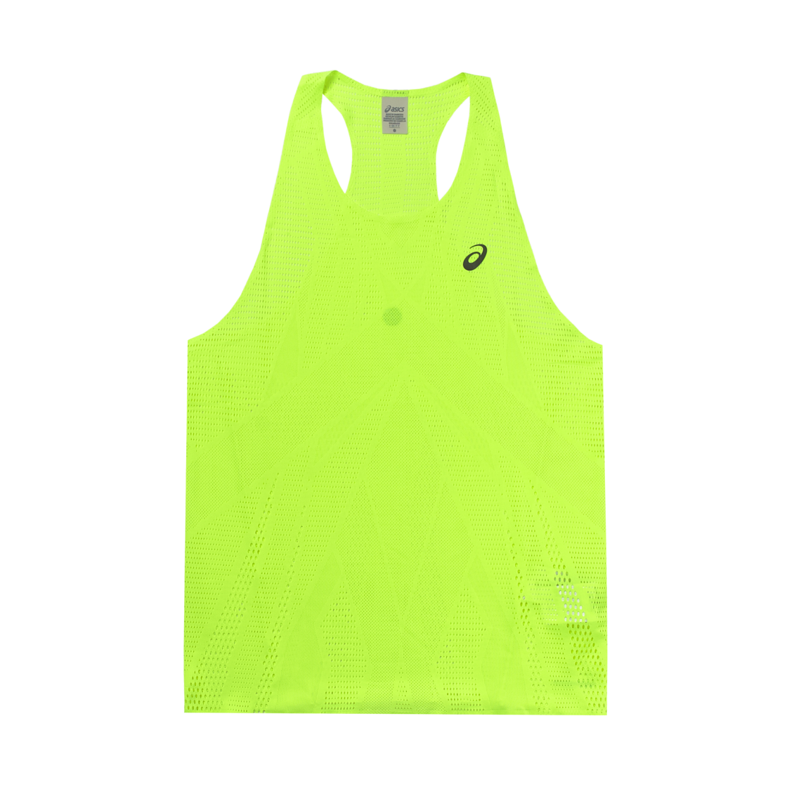 2011C990-750 Asics Metarun Singlet Safety Yellow