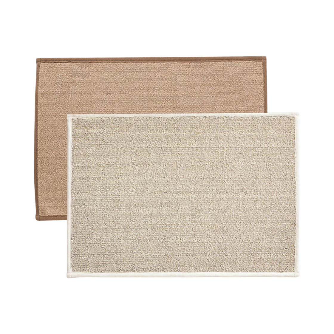 SASAWASHI BATH MAT (BEIGE/BROWN) - MEDIUM NOELLA IS BRAVE SASAWASHI BATH MAT (BEIGE/BROWN) - MEDIUM