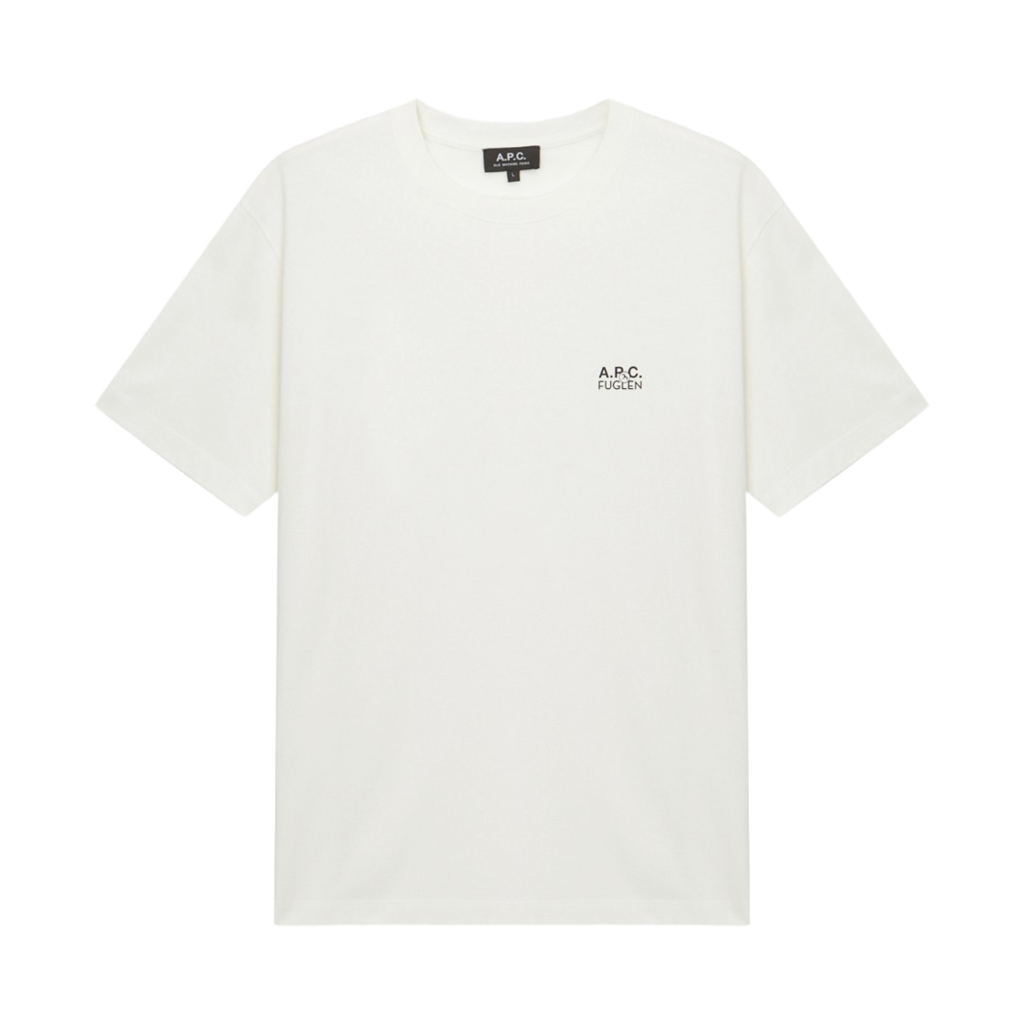 아페쎄 x 푸글렌 티셔츠 아이보리