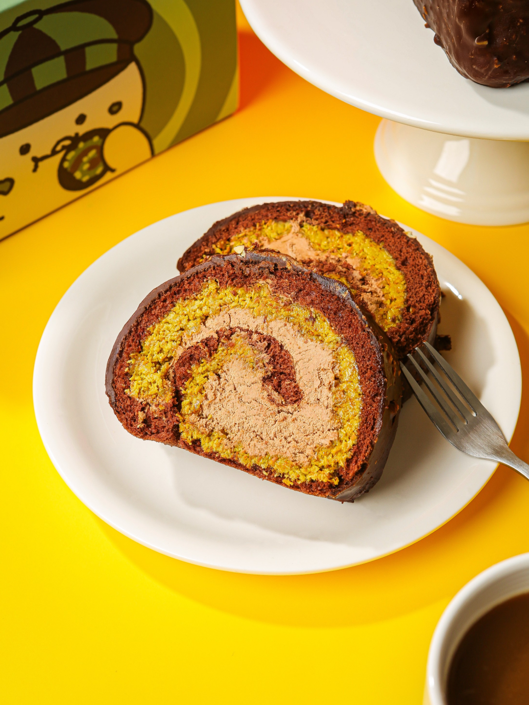 Bomnal& Choco Pongdang Yoger Kkultteok (70g x 6ea), [KREAM 단독] tongtonge Dubai Style Chocolate Roll Cake 착용 스타일 - 2
