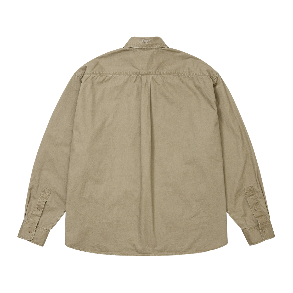 아조바이아조 카치온 롱 슬리브 유틸리티 셔츠 베이지(AJOBYAJO Cation Long Sleeve Utility Shirt Beige) - 2