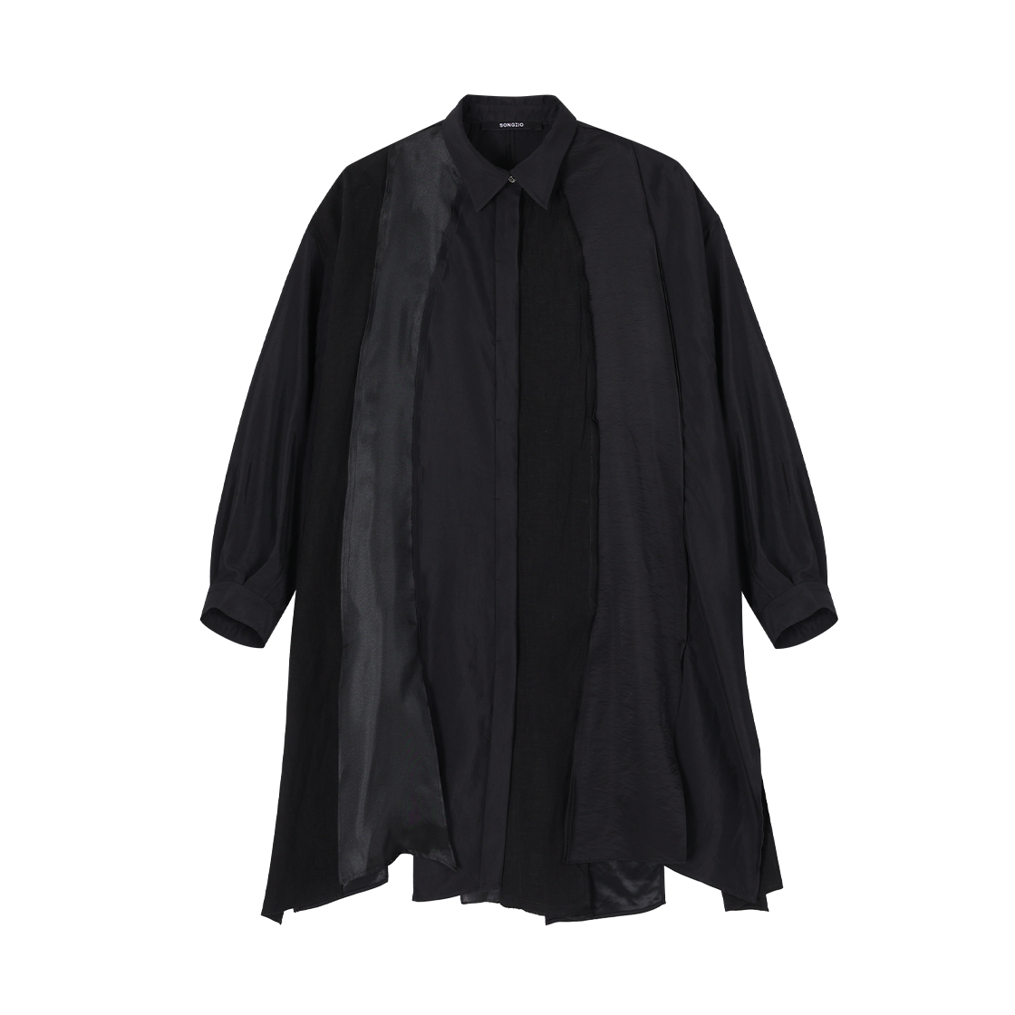 WH2OP701BK (W) SONGZIO COLLECTION Asymmetric Vertical One Piece Black
