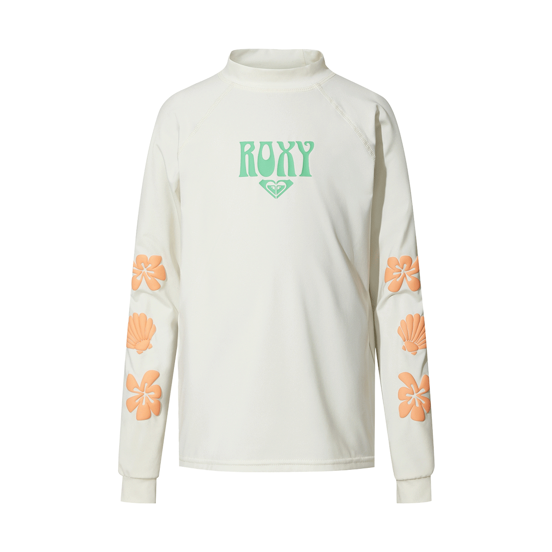 록시 주니어용 오션 플라워 긴팔 래쉬가드 (TG21BR525COC)(ROXY Junior Ocean Flower Long Sleeves Rashguard (TG21BR525COC)) - 1