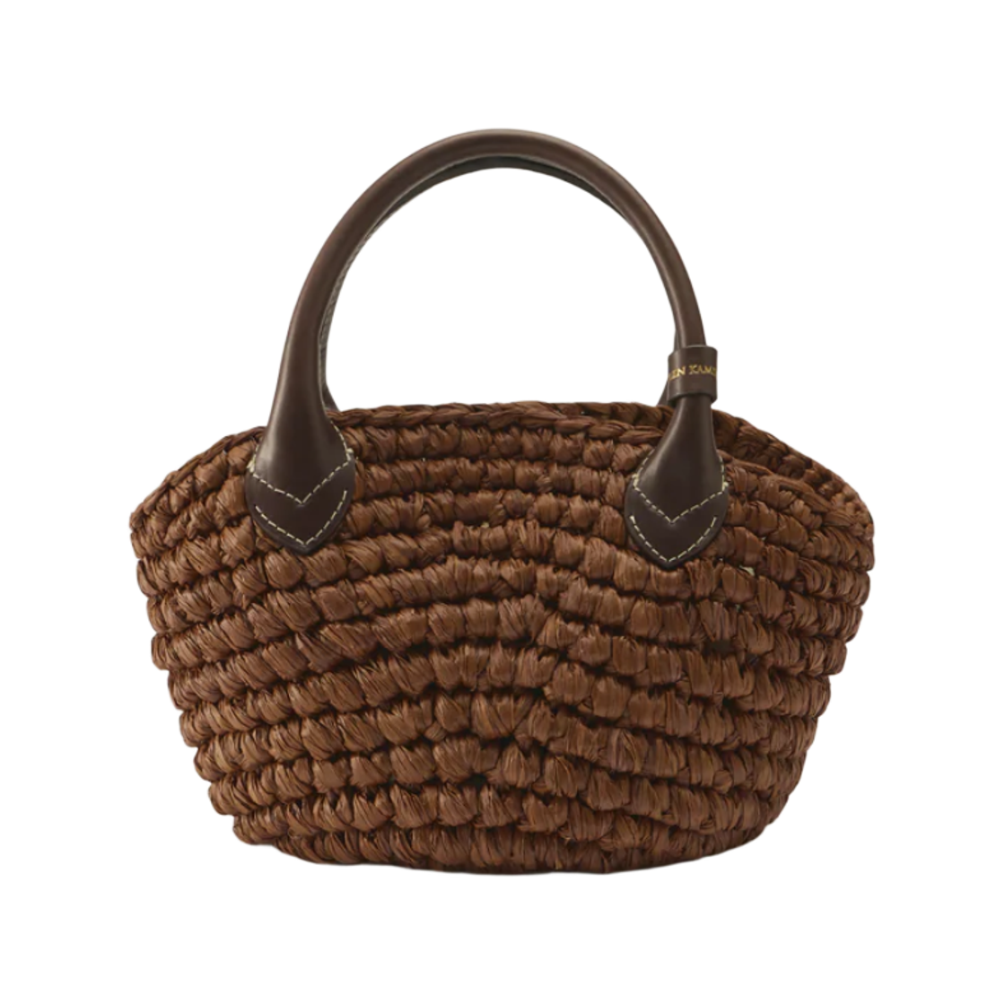 헬렌 카민스키 라야 라피아 핸드메이드 바스켓 백 넛쉘 초콜릿(Helen Kaminski Raya Raffia Handmade Basket Bag Nutshell Chocolate)