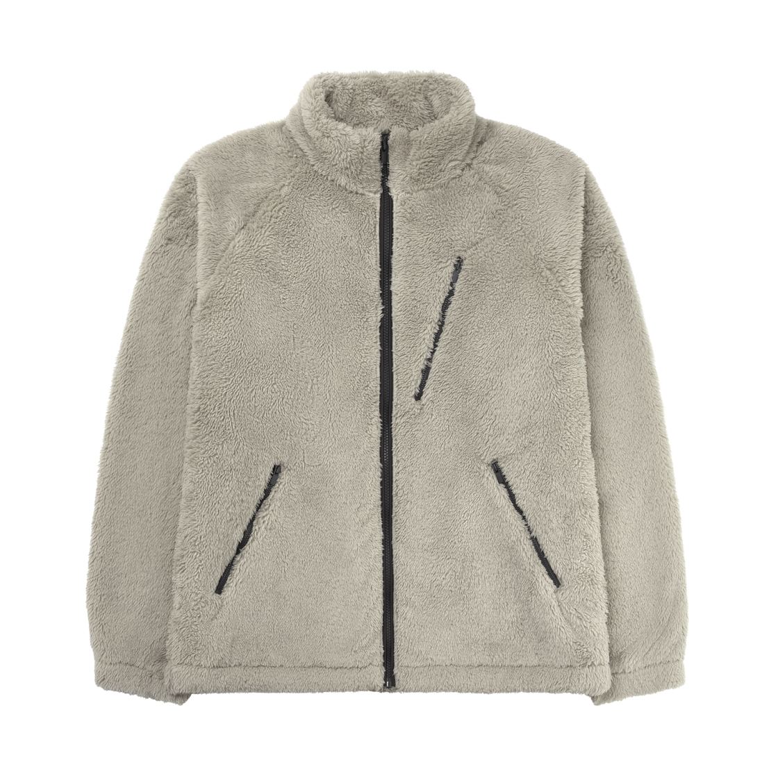 480408-31 Uniqlo x Needles Fleece Jacket Beige - HK