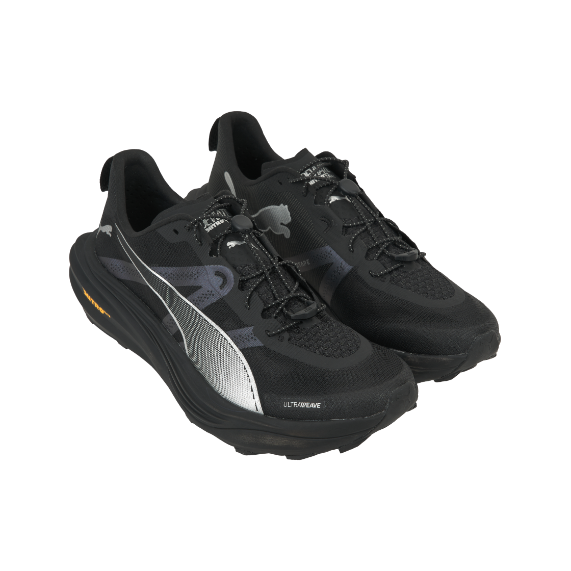 푸마 디비에이트 나이트로 엘리트 트레일 LS 블랙 실버(Puma Deviate Nitro Elite Trail LS Black Silver) - 4