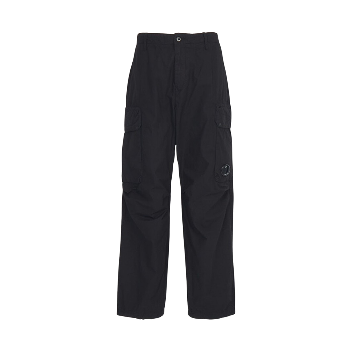 C.P. 컴퍼니 마이크로 랩스 박시 카고 렌즈 팬츠 블랙 - 26SS(C.P. Company Micro-Reps Boxy Cargo Lens Pants Black - 26SS)