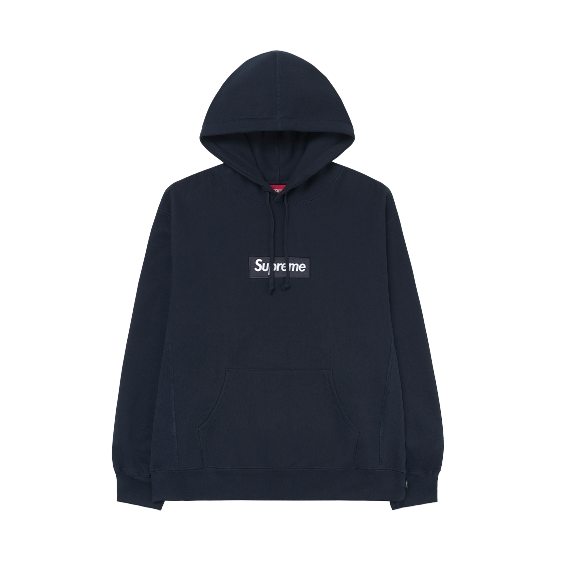 - Supreme Box Logo Hooded Sweatshirt Navy - 25FW