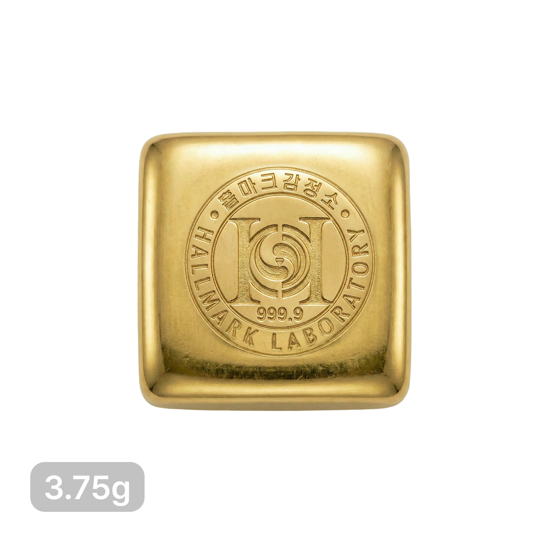 - Gold The Three Major Hallmarks Cast Gold 3.75g (Random Design)