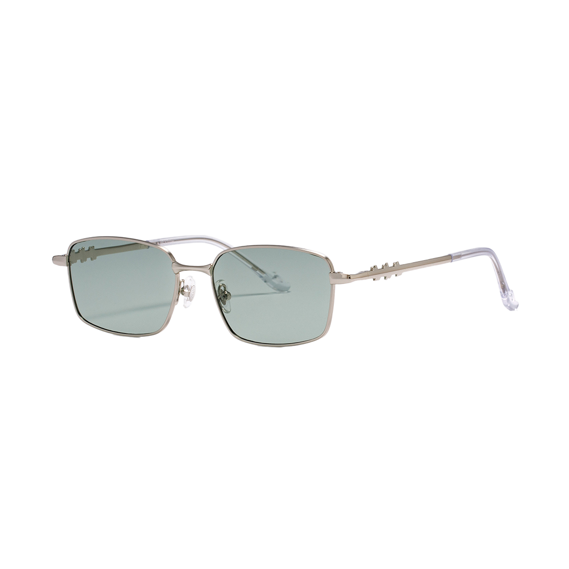 리끌로우 스테인리스 AMON 선글라스 실버 그린(RECLOW Stainless Amon Sunglasses Silver Green) - 2
