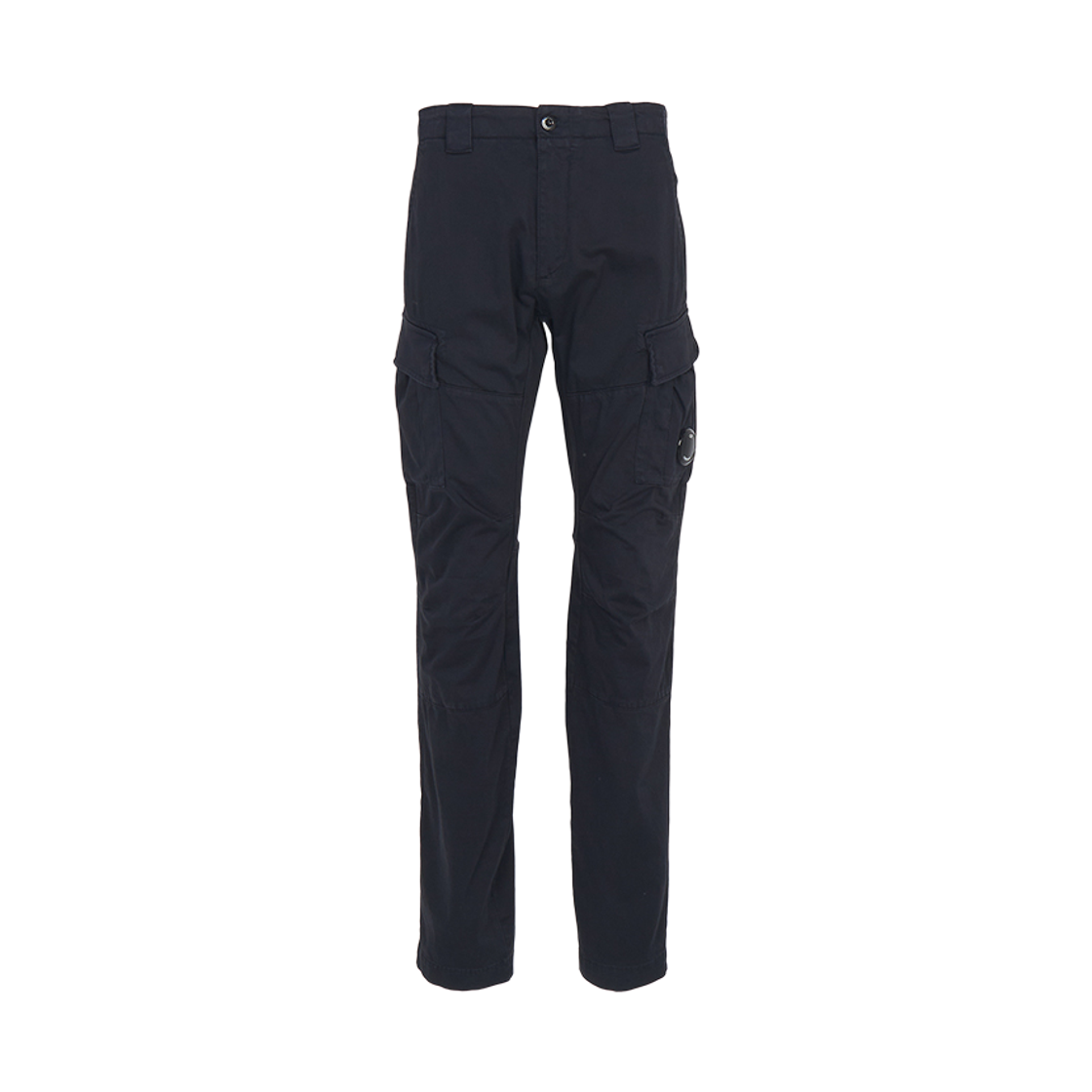 20CMPA743A005694G888 C.P. Company Stretch Sateen Ergonomic Lens Cargo Pants Total Eclipse Blue - 26SS