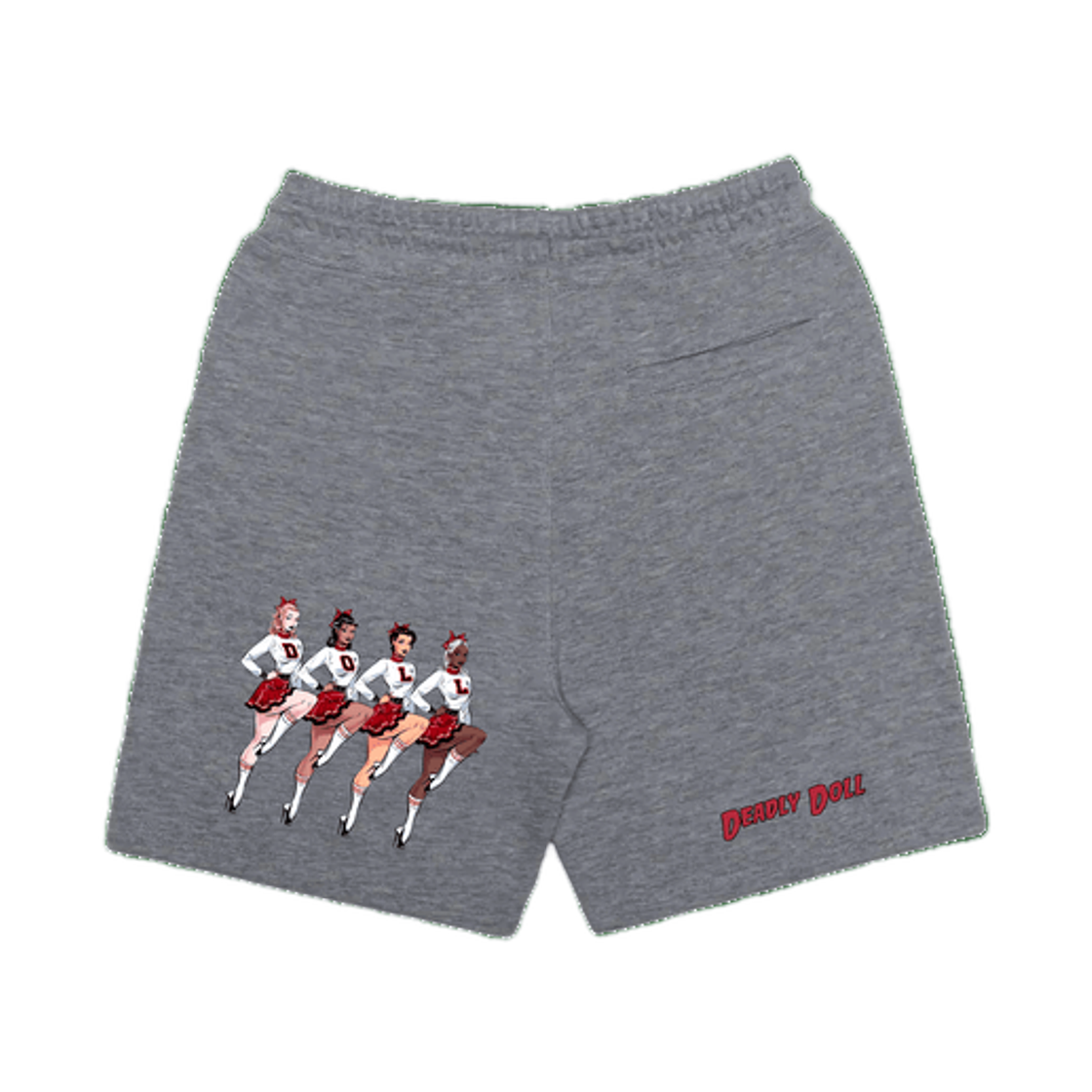 데들리 돌 제시스 걸 쇼츠 그레이(Deadly Doll Jesse's Girl Shorts Grey) - 2