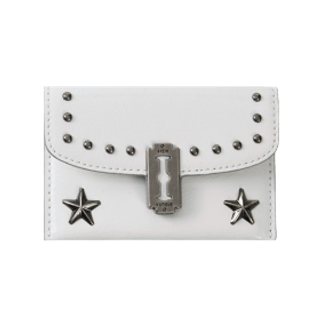 분크 오캄 룬 스타 카드지갑 퓨어화이트(vunque Occam Lune Star Card Wallet Pure White)