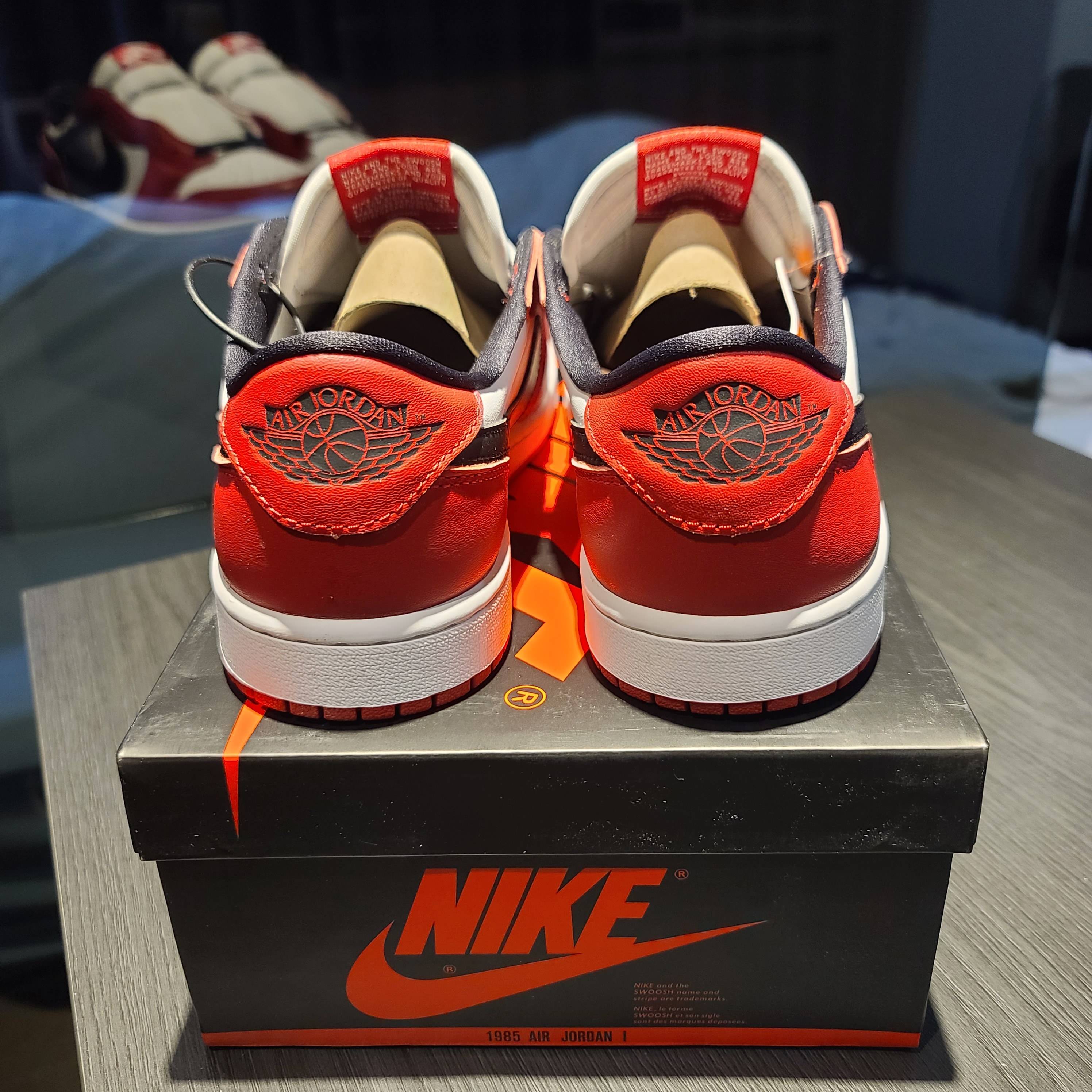 Jordan 1 Retro Low OG Chicago 착용 스타일 - 3