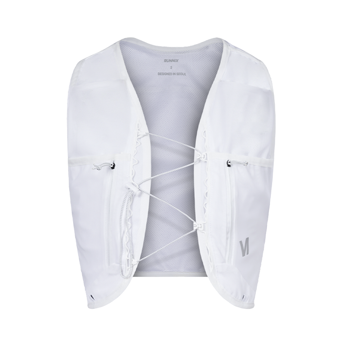 러닉스 트레일러닝 베스트 화이트(RUNNIX Trail Running Vest White)