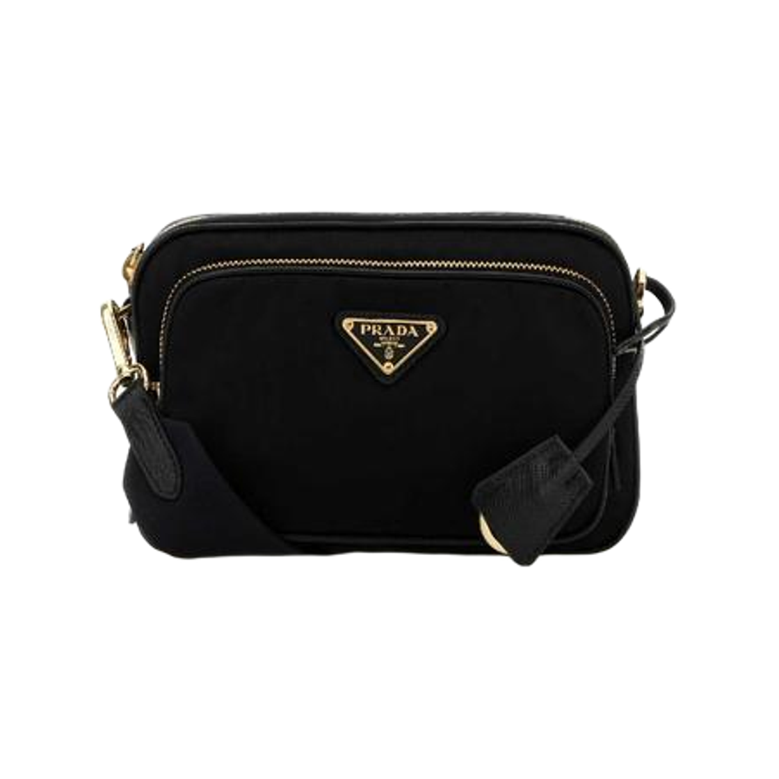 1BH226-R064-F0632 Prada Re-Nylon Crossbody Bag Black