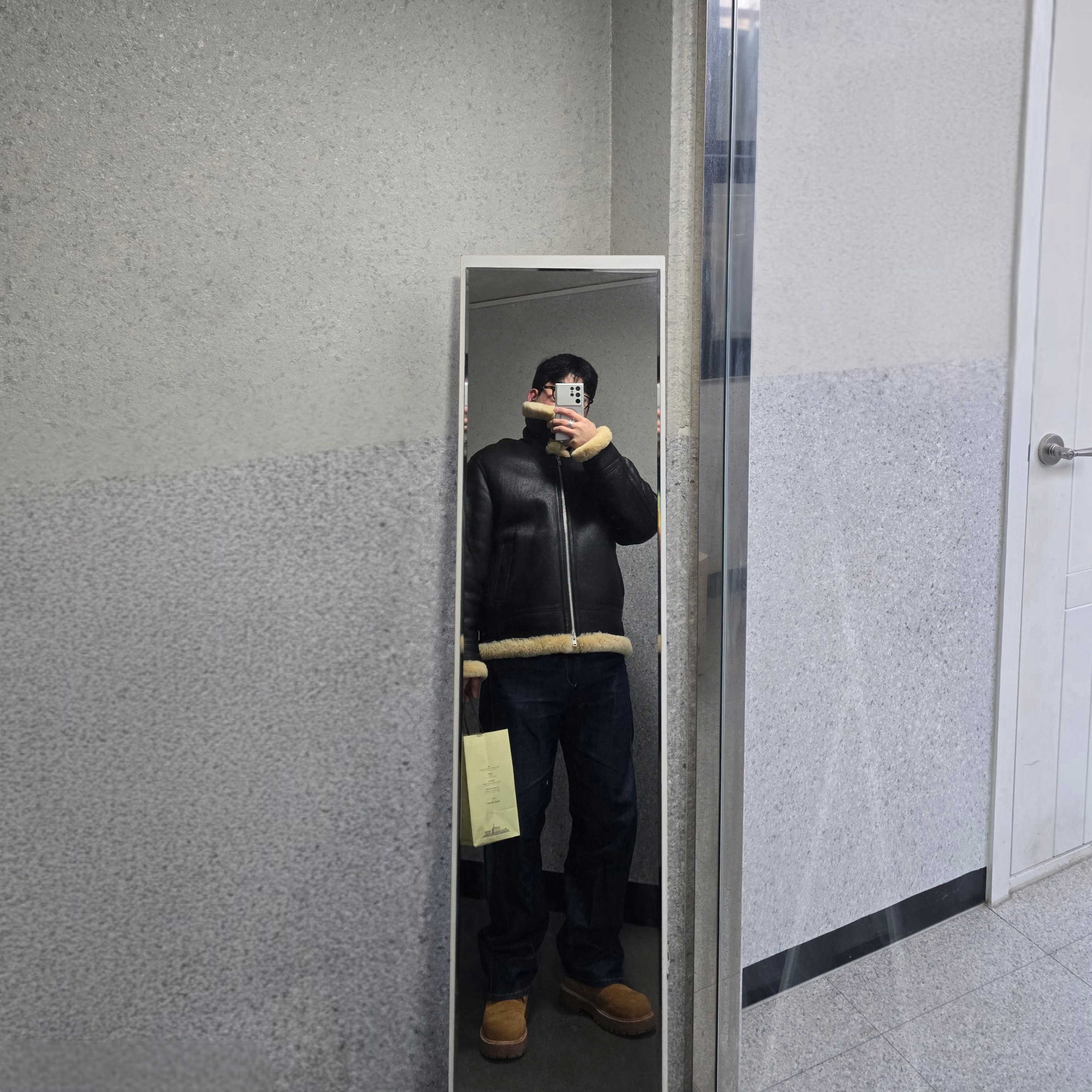 Kinchi x My Name Is Peter Boots - 888 (a) Yellow 착용 스타일 - 1