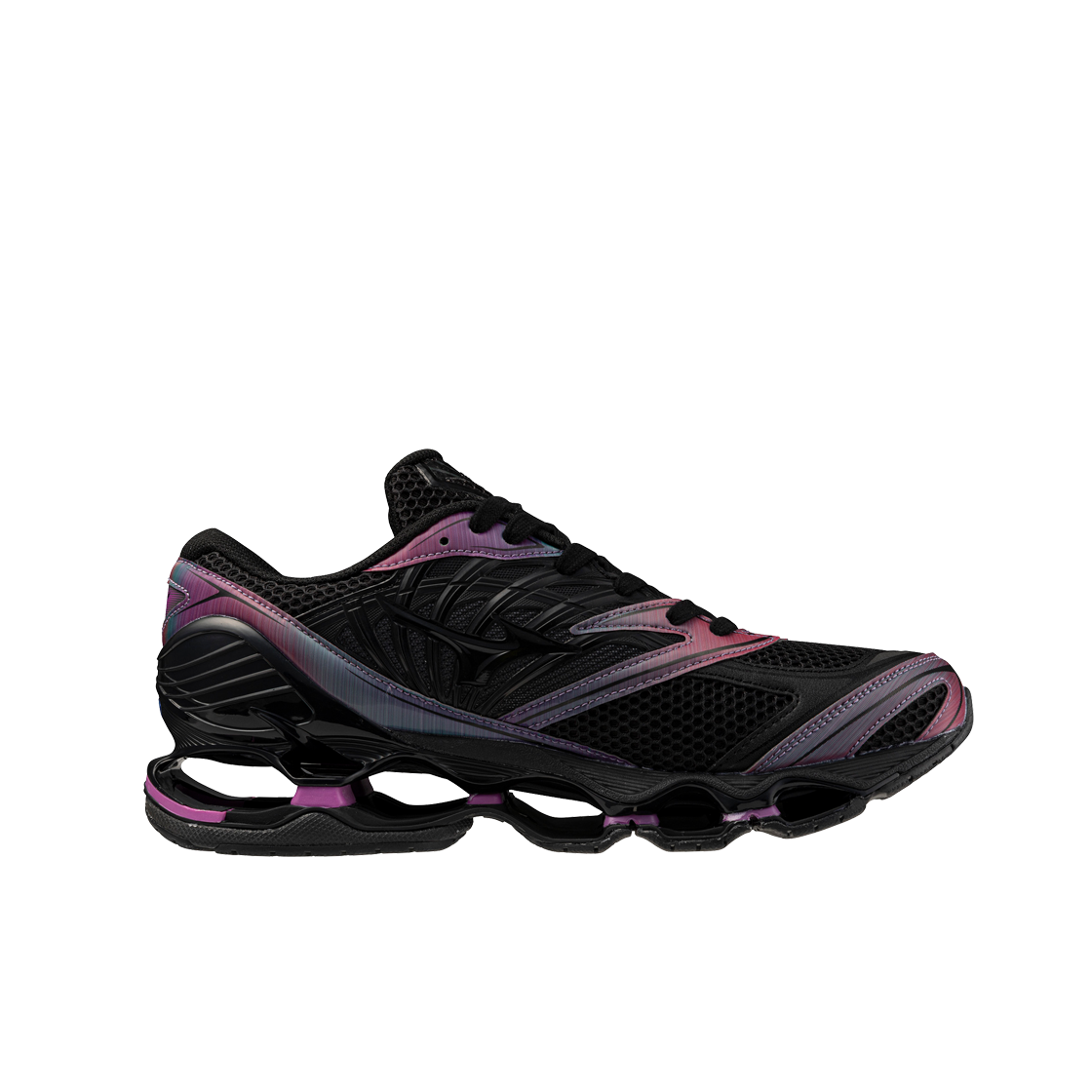 미즈노 웨이브 프로페시 LS 인디고 블랙 캐틀리야 오키드(Mizuno Wave Prophecy LS Indigo Black Cattleya Orchid) - 2