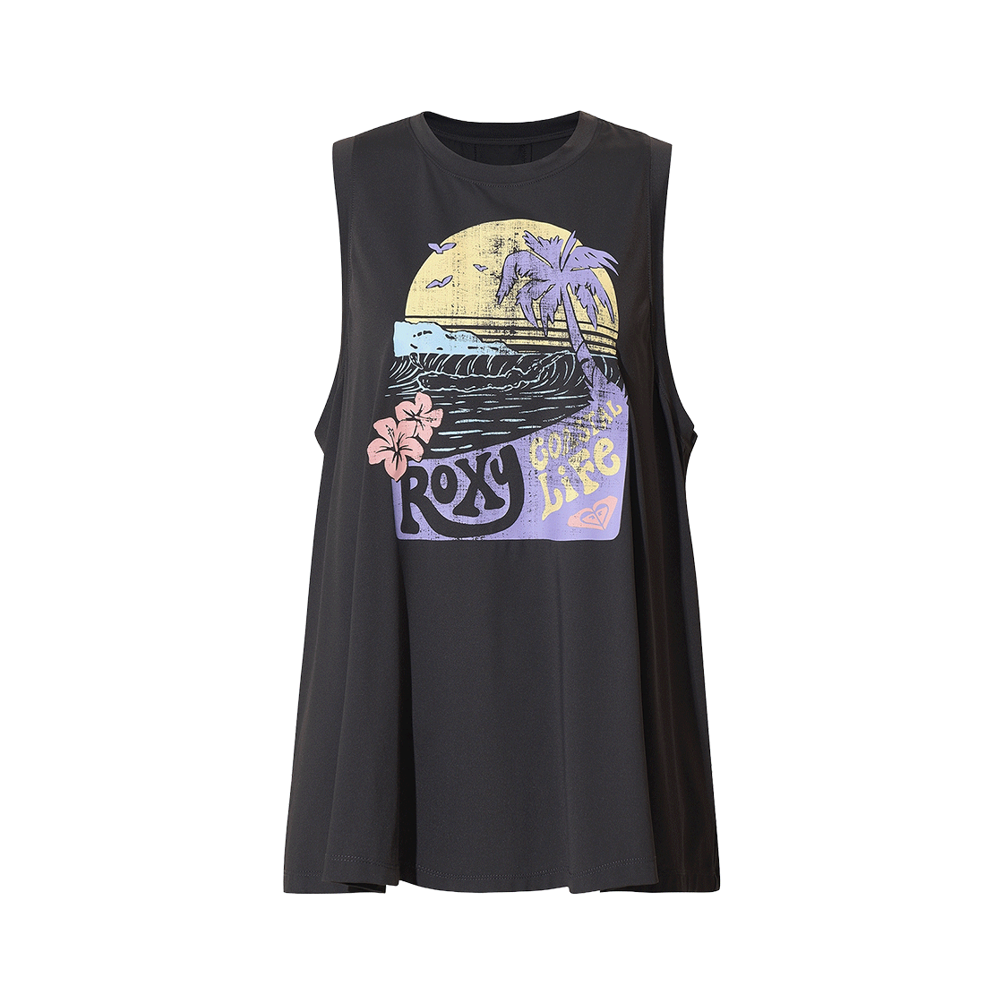 록시 톨오버사이즈 A라인 뒷트임 슬리브리스 래쉬가드 (RG21RE509PHA)(ROXY Talloversize A-Line Sleeveless Rashguard (RG21RE509PHA)) - 1